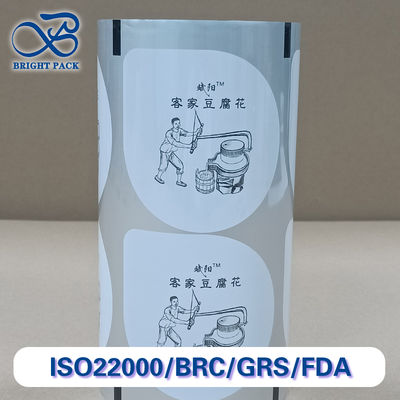 Ống cao cấp Tofu Pudding đậu Curd phim niêm phong cao rào cản kéo dài thời hạn sử dụng