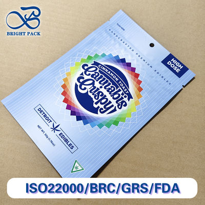 Bao bì tổng hợp đa lớp được chứng nhận chống trẻ em với con dấu chống giả mạo Kích thước tùy chỉnh Độ dày in CPSC ISO cho dược phẩm