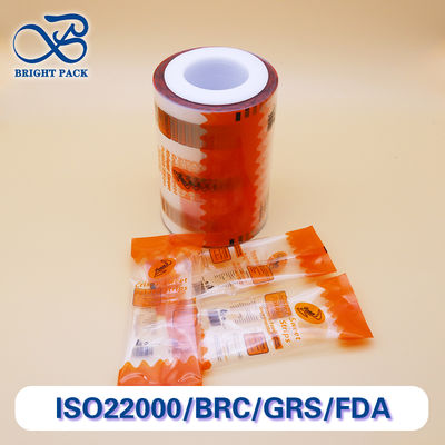 Phim cuộn in minh bạch thân thiện với môi trường màu sắc tùy chỉnh cho bao bì thực phẩm bền vững