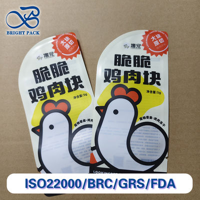 Thùng đóng băng làm khô thịt gà thú cưng gói túi bọc cao rào cản túi nhựa tổng hợp