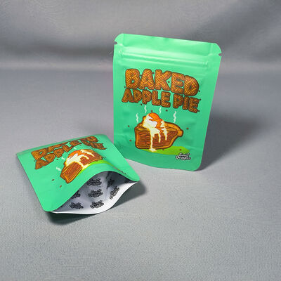 Chiếc túi thức ăn đứng trên được in theo yêu cầu với khóa khóa - sẵn sàng bán lẻ & chống rò rỉ