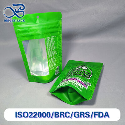 Túi Mylar Đứng Chống Trẻ Em - An Toàn Được Chứng Nhận cho Thuốc & Viên Giặt