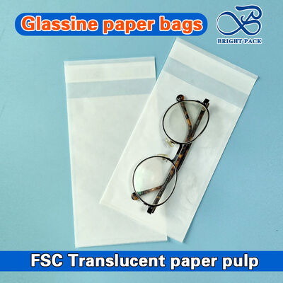 Túi giấy Glassine thân thiện với môi trường, có thể tái chế, chống thấm dầu, trong suốt, lý tưởng cho thực phẩm, thủ công, các vật dụng nhỏ