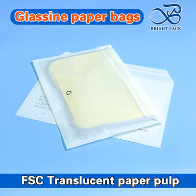 40g Biodegradable Glassine Garment Bags – Self-Seal Design, Perfect for Sustainable Retail Packaging