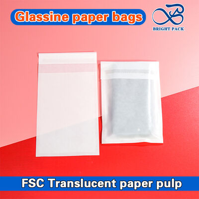22mm 100% Biodegradable Highly Transparent Glassine Bags cho Snap Bars và bao bì thực phẩm