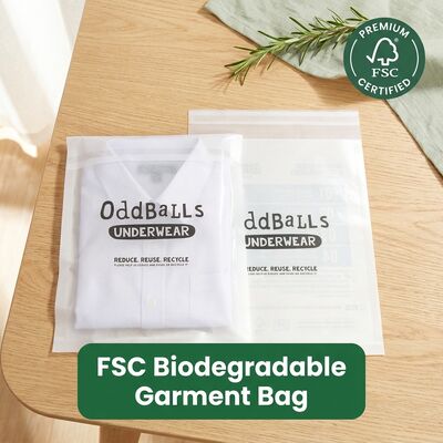 Eco Friendly Luxury Green Packaging Glassine Bag Zero Plastic Biodegradable for Certified Grease Proof Recyclable Clothing EU
