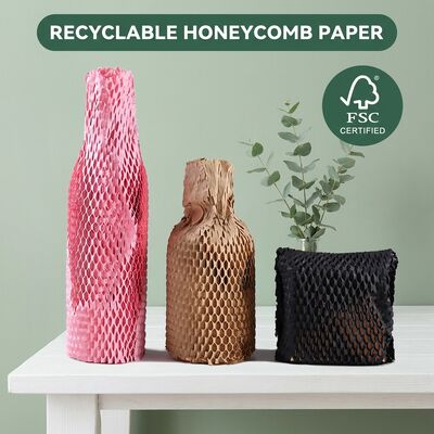 Vòng bọc mật ong phân hủy sinh học bền vững tái chế cho giấy đệm được chứng nhận Eco Friendly Void Fill
