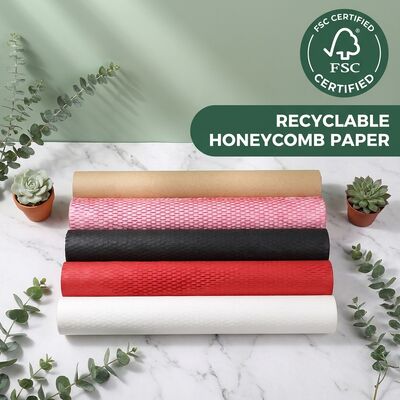 Vòng bọc mật ong phân hủy sinh học bền vững tái chế cho giấy đệm được chứng nhận Eco Friendly Void Fill